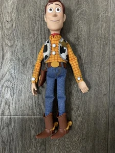 Toy Story Vintage Woody Disney Thinkaway - 40 cm - funktionstüchtig *muss gereinigt werden* - Bild 1 von 10