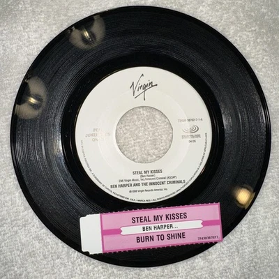 Ben Harper 45rpm Steal My Kisses & Burn To Shine - Image 1 of 2