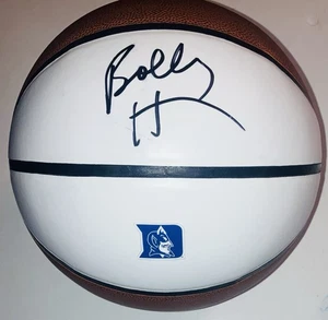 BOBBY HURLEY FIRMADO AUTOGRAFIADO DUQUE BLUE DEVILS F/S BALONCESTO CERTIFICADO DE AUTENTICIDAD BECKETT RARO - Imagen 1 de 2