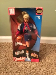 Vintage 1998 Mattel Denver Nuggets NBA Barbie Puppe - Bild 1 von 6