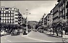 Spanien, SAN SEBASTIAN, Avenida de España, Auto 1962 RPPC