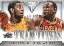 2013-14 Panini Titanium Basketball Team Titans #2 Kyrie Irving Dion Waiters/149 