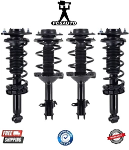 FCS 4PCS Set Front & Rear Complete Strut Springs For 2012-2016 Subaru Impreza - Picture 1 of 1
