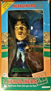 GUTE '98 Hideo Nomo Headliner XL Bobblehead Los Angeles Dodgers mit Zertifikat - Bild 1 von 7