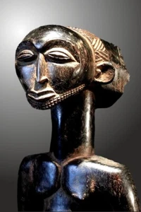 HEMBA "singiti" Ahnenfigur, ca 43cm, ehemColl H.R.Kalde, Aachen - Bild 1 von 5