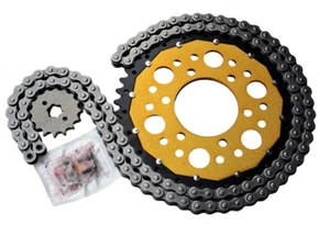 KTM EGS 380 - DID juego de cadena chain kit VX3 520 - ZF piñón - Imagen 1 de 5