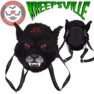 Wolfskopf Plüsch Handtasche Tasche - Bild 1 von 1