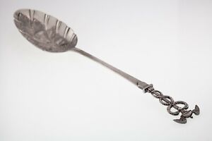 1896 James Dixon & Sons Sheffield England Sterling Caduceus/Berry Spoon