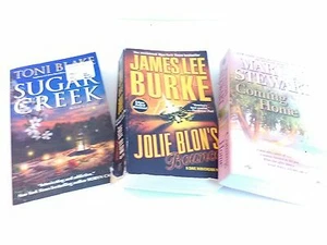 Fiction Novel 3 Book lot Paperback Sugar Creek, Coming Home, Jolie Blon's Bounce - Picture 1 of 3