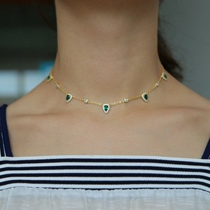 Yellow Gold 14k Fine Choker Jewelry for 