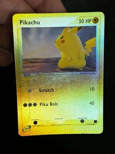 Pikachu 72/100 Sandstorm E-series Reverse Holo Skyridge Pokemon Card - Bild 1 von 8