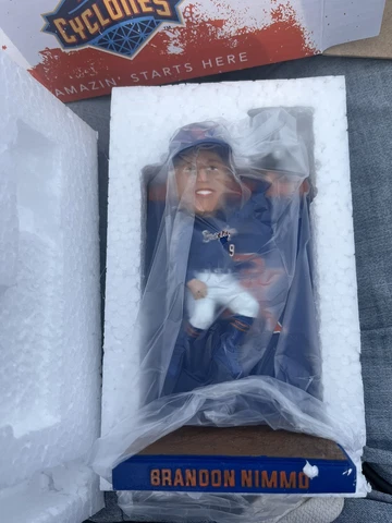 2023 SGA BRANDON NIMMO BROOKLYN CYCLONES BOBBLEHEAD WALL CATCH 1ST 1500 FANS Cover