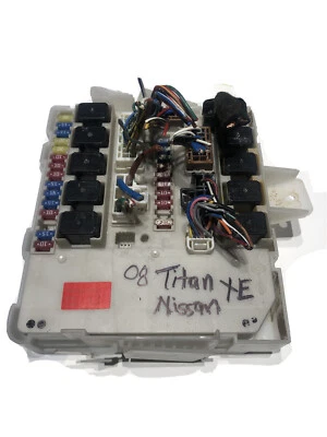 2006-2010 NISSAN ARMADA TITAN QX56 XTERRA FUSE RELAY BOX OEM - Image 1 of 2