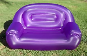 Inflatable Sofa Furniture Air Mattress Couch Heavy Duty Plastic Highest Quality! - Picture 1 of 3