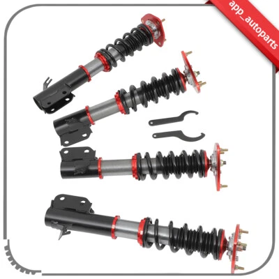 Full Coilovers Kit Coil Springs Suspension Struts Shock For Subaru WRX 2002-2007 Foto 1 de 4