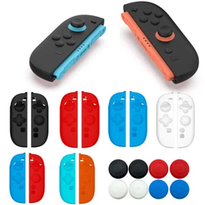 For switch 2 for Joy con Silicone Rubber Skin Case Cover Protection Sleeve Case - Picture 1 of 22