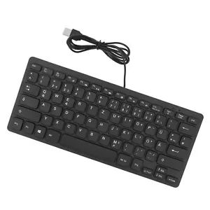 78 Keys Language Ultra Thin Keyboard Splash Proof USB Wired Compact Keyboar FTD - Picture 1 of 32