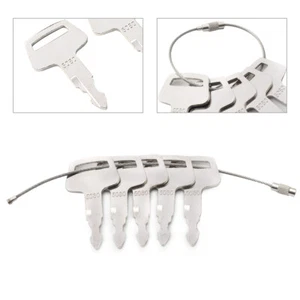 5PCS Ignition Keys Fit IHI Excavator Heavy Equipment #5080 029 ELI80-0102 wa - Picture 1 of 8