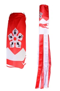 Leicestershire Flagge Nylon 5' Windsack - Bild 1 von 4