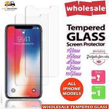 FOR IPHONE 12 13, 7 14 PLUS X  XR WHOLESALE  TEMPERED GLASS SCREEN PROTECTORS