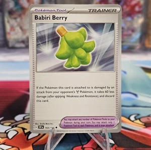 Babiri Berry 163/191 - Non-Holo - Surging Sparks - Pokemon TCG - NM/M - Bild 1 von 2
