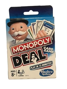 NUEVO - Juego de cartas Monopoly Deal Hasbro 2-5 jugadores, edades 8+. TARJETAS SELLADAS. - Imagen 1 de 2