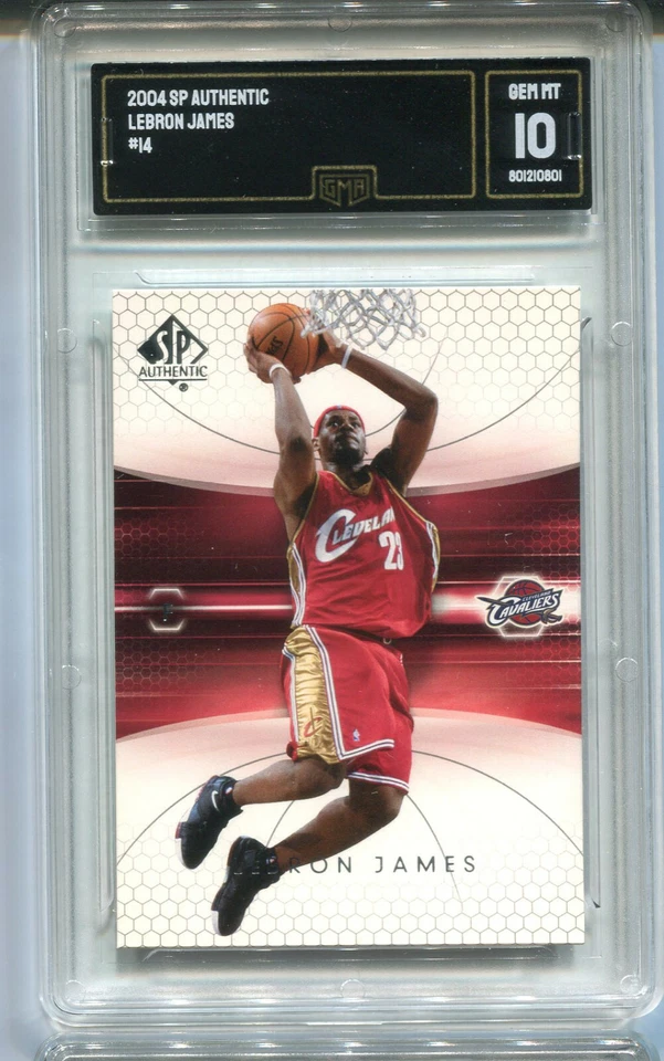 2004 Lebron Jmes SP Authentic Gem Mint 10 #14 - Image 1 of 1