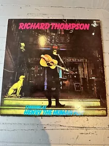 RICHARD THOMPSON ‘ LP starring as Henry the Human fly 1986 ri HANNIBAL EX/NM - Picture 1 of 8