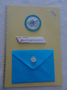 3D Glückwunsch Karte - Zur Konfirmation - mit Umschlag für Geld - Bild 1 von 2