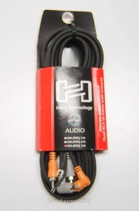 Hosa 3M RCA Interlink Cable w Ground - Phono / CRA-203DJ -- CBL3 - Picture 1 of 3