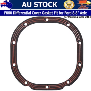 F880 Differential Cover Gasket Rubber Coated Steel Core Fit for Ford 8.8 Axles - Picture 1 of 9
