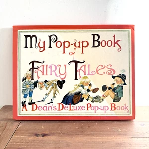 My Pop-Up Book of Fairy Tales A Dean's Deluxe Pop Out 1983 Printed Great Britain - Foto 1 di 24