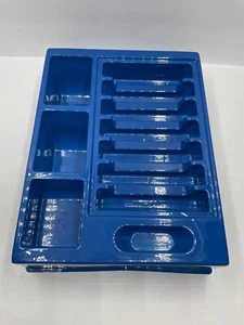 1995 Monopoly Deluxe Edition Game Replacement Piece Cash holder Blue Tray Insert - Picture 1 of 5