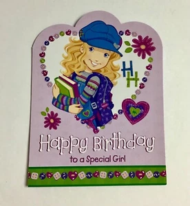HAPPY BIRTHDAY TO A SPECIAL GIRL BITHDAY POSTCARD w/ ENVELOP - Picture 1 of 4