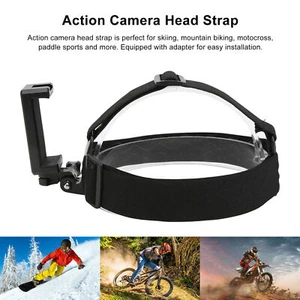 Camera Head Strap Multipurpose Adjustable Cellphone Selfie Head Mount Strap - Picture 1 of 12
