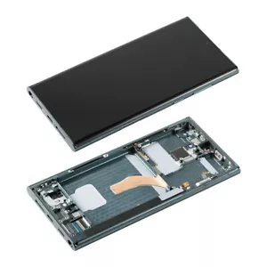 OLED Display LCD Touch Screen+Green Frame For Samsung Galaxy S22 Ultra S908U/U1 - Picture 1 of 7