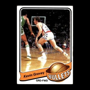 Kevin Grevey 1979-80 Topps Washington Bullets #34 Vintage 1