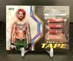 Sean O'Malley 2024 Topps Chrome UFC Tale of the Tape Refractor Card #TFT-5 - Picture 1 of 2
