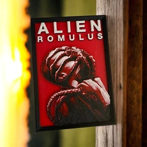 Alien Romulus MAGNET 2"x3" Refrigerator Locker Movie Poster 3d Printed - Picture 1 of 1