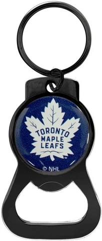 TORONTO MAPLE LEAFS - BOTTLE OPENER KEYCHAIN - BRAND NEW - NHL-BK-702-03-BK Cover