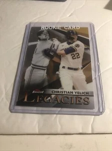 2021 Topps Finest Legacies Christian Yelich/Robin Yount Milwaukee Brewers #FL-CY - Bild 1 von 4