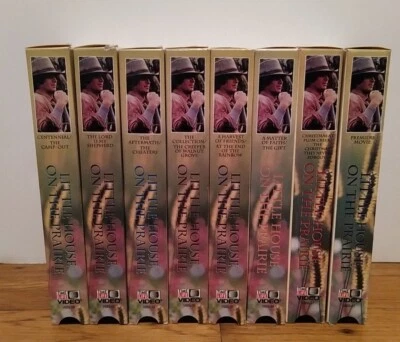 Little House On The Prairie VHS Collector Series 8 VHS TAPES - Michael Landon Foto 1 de 4
