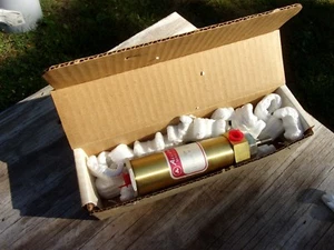 Allenair Pneumatic Air Cylinder SM 1 1/8" Bore 2 1/2" Stroke 5/16" Shaft Brass - Picture 1 of 6