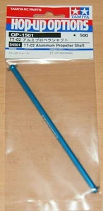 Tamiya 54501 TT-02 Aluminum Propeller Shaft (TT02/TT02B/TT02D/TT02T), - Picture 1 of 3