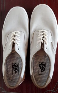 NEW VANS "OFF THE WALL" SNEAKERS LIGHT GRAY COLOR - MENS 10.5 WOMEN 12 - Picture 1 of 5
