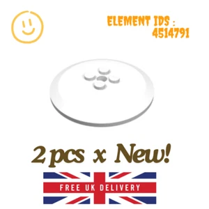 LEGO Part : 2pcs x 44375b - Dish 6 x 6 Inverted (Radar) - SELECT COLOUR - Picture 1 of 2
