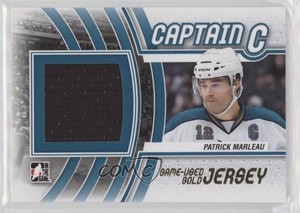 2011-12 ITG Captain-C Series Game-Used Gold Jersey /10 Patrick Marleau #M-41