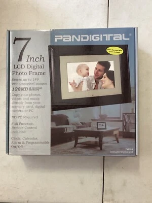 Pandigital PAN70-0 7" Digital Picture Frame New in Box - Image 1 of 4