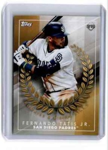 2020 Topps Stickers Mike Yastrzemski Fernando Tatis Jr #161