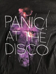 Panic At The Disco Shirt Boys Medium Black Rock Concert Tour #10 - Picture 1 of 7